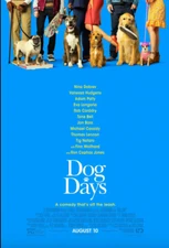 DOG DAYS MOVIE POSTER 2 Sided ORIGINAL FINAL 27x40 NINA DOBREV VANESSA HUDGENS