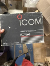 Icom IC-3G 430MHz FM Transceiver New In box!! SUPER Rare Find!