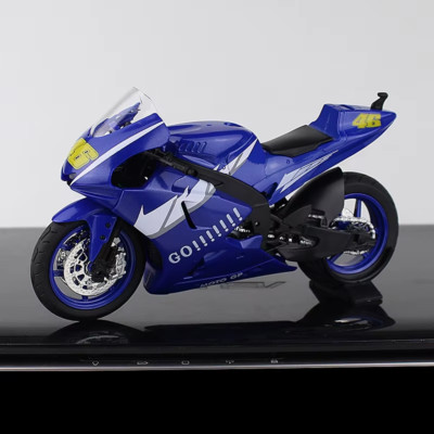 Simulation 1:12 Yamaha GP Racing Alu Motorrad Diecast Modell Deko