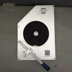 AUDIO DESK SYSTEME GLASS CD CUTTING LAITHE UNTESTED