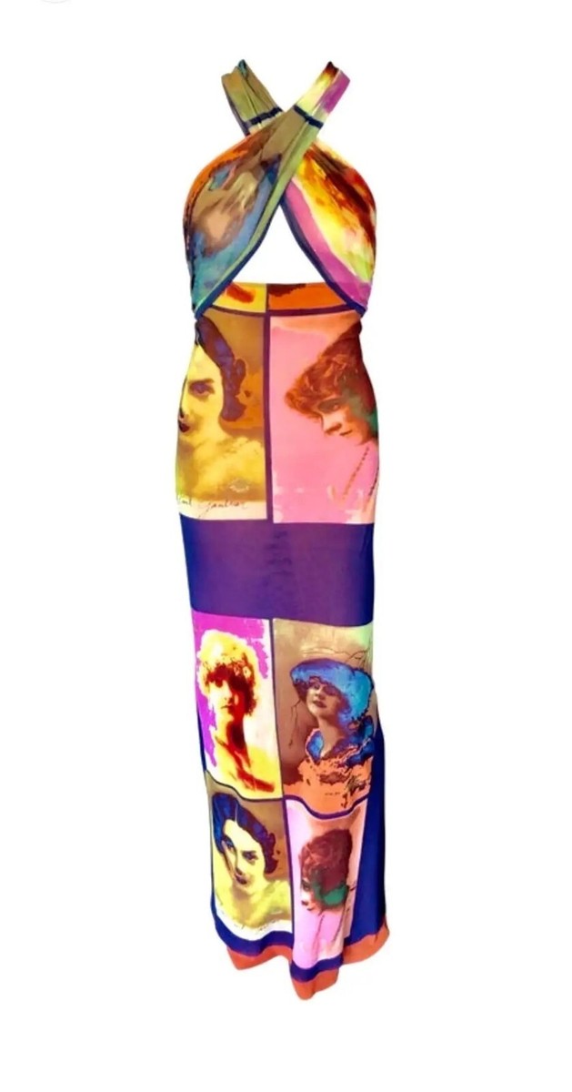 Jean Paul Gaultier Soleil S/S 2002 Vintage “Portraits” Faces