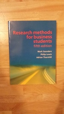 Research Methods for Business Students by Philip Lewis 0273716867 FREE Shipping