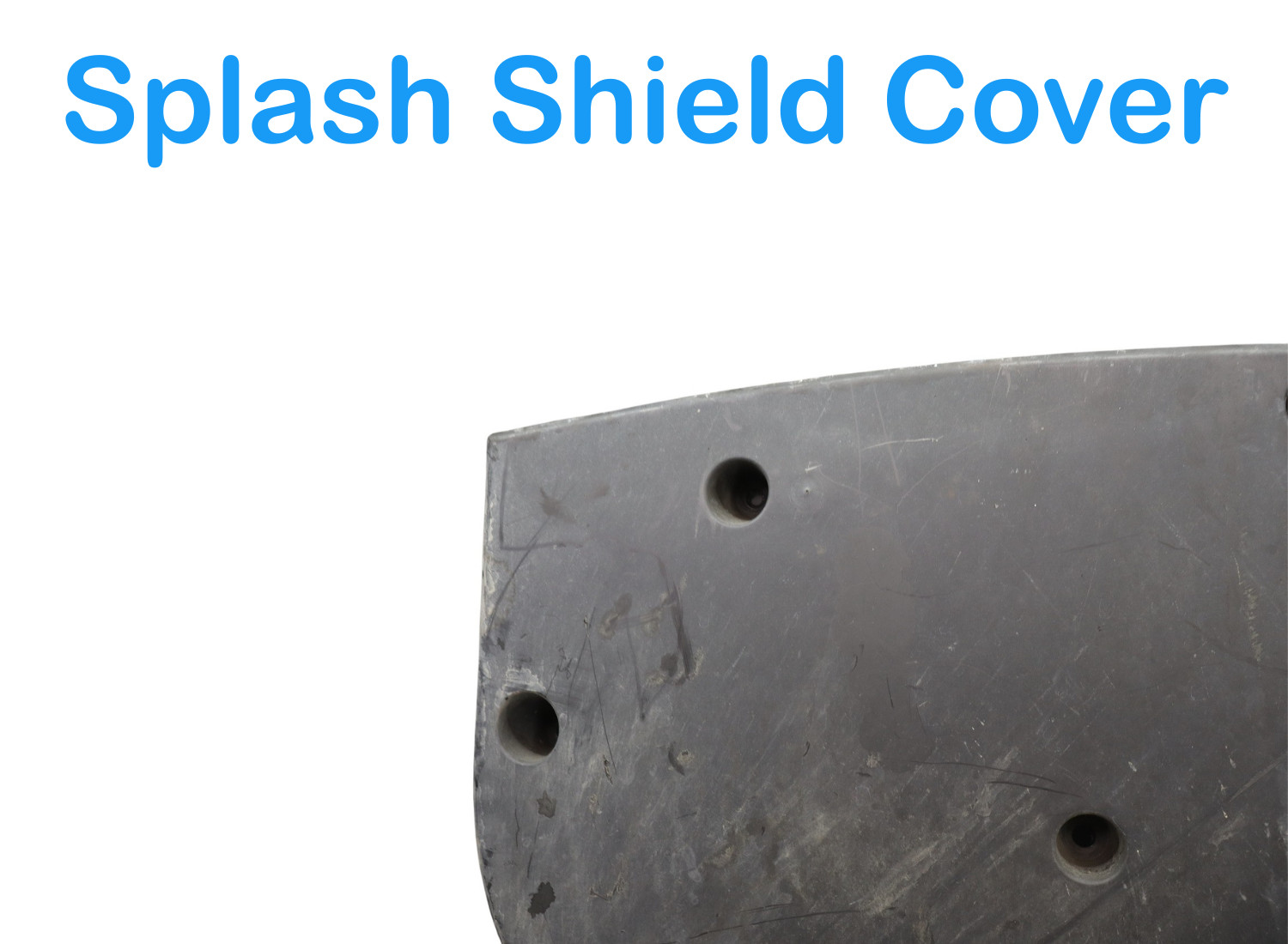 14-20 Maserati Ghibli Rear Under Body Aero Skid Splash Shield Cover Oem