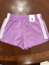 Xersion Girls Exercise Gym Shorts Large 14 NWT High Rise Running Shorts