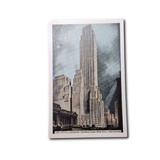 Postcard 500 Fifth Avenue NW Corner 42nd Street New York City NYC View F645