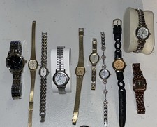 Lot of 11 Designer watches, Various brands/Styles All working (Read Description)