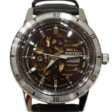 SEIKO SARY257 Black Case Size 39mm Wrist Size 15cm Men's Used Watch #10106