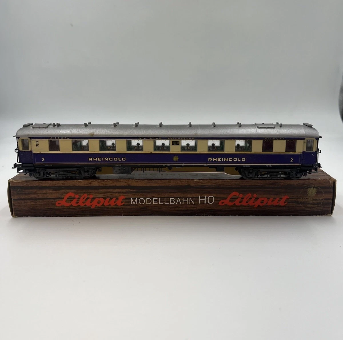Liliput HO Rheingold Model Railroad Passenger Cars for sale | eBay