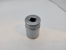 Snap On 3/8" Drive 7/8" 6PT Semi Deep Chrome Socket FSS281