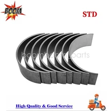 8pcs Connecting Rod Bearing Shell Set STD For VW GTI CC AUDI A3 A4 TT 1.8T 2.0T