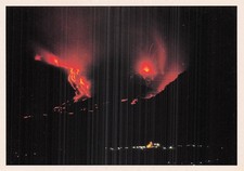 ITALY TAORMINA ERUPTION OF ETNA 1987