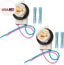 Headlight Wiring Harness Socket 3056 3156 3157 LED Connector Plug for Select GM