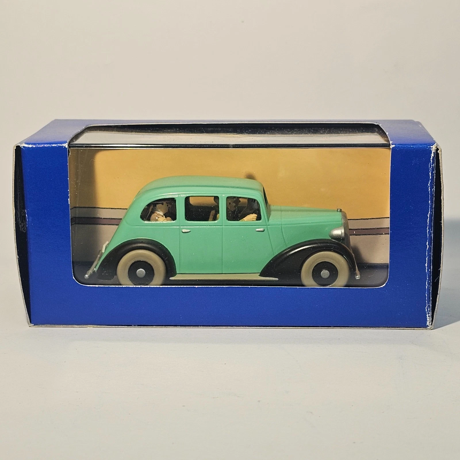 Voiture Miniature Tintin La voiture des gangsters de Tintin en Amérique 1935