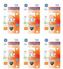 GE Spiral Compact Fluorescent, 40 Watts Replacement (Pack of 6)