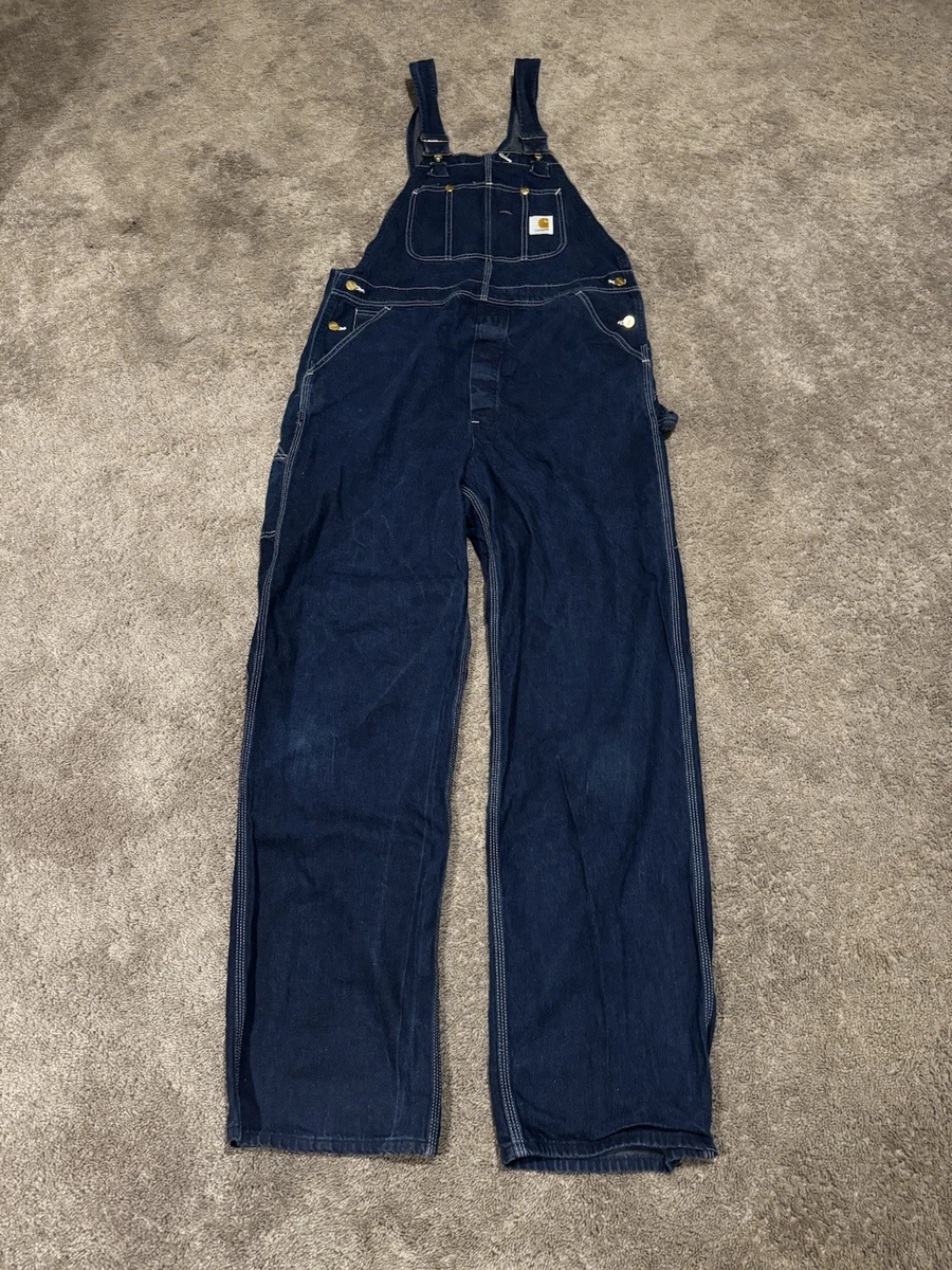 carhartt denim overalls products for sale | eBay