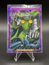 2024 Marvel Masterpieces '92 Platinum Doctor Doom #26 Purple Crystals