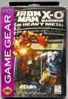 Iron Man X-O Manowar Heavy Metal Sega Game Gear Sealed New W/ Hangtab Authentic