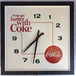 Coca Cola Clock Pam | eBay