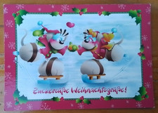 Diddl Forever Weihnachtskarte "Zuckers&uuml;&szlig;e Weihnachtsgr&uuml;&szlig;e!", neu