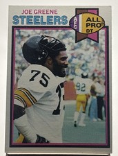1979 Topps #65 Joe Greene Pittsburgh Steelers Football Mean Joe Greene VG+