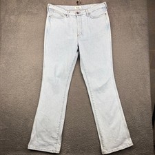 Wrangler Retro Mens High Rise Bootcut Jeans Light Wash Blue 33x34 112364570