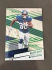 2025 Panini Revolution Football Green Swirl Victor Cruz #23