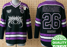 vtg BEST PRICE Hanabie BAND Hockey Jersey All sizes VDF098