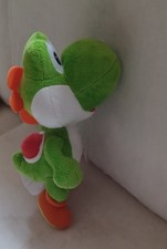 Super Mario World Plush Green Yoshi Stuffed Plush Animal Doll 10" Nintendo Game
