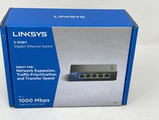 Linksys SE3005 V2 5-port Gigabit Ethernet Switch New in Box