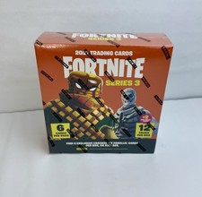 ONE (1) FORTNITE SERIES 3 UNOPENED FACTORY SEALED MEGA BOX-CRACKED ICE PARALLELS