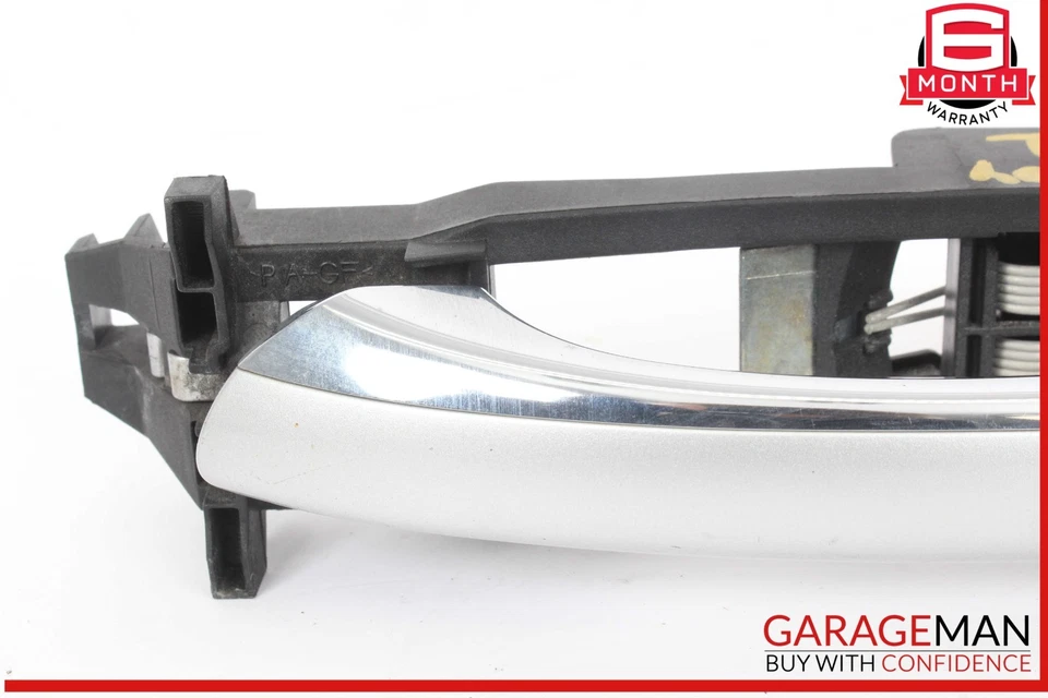 01-04 Mercedes W203 C240 C320 Rear Left Side Exterior Door Handle Silver OEM - Image 2 of 4