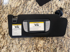 2016-2023 Toyota Tacoma Left Driver Side Sun Visor Illumination Black Oem