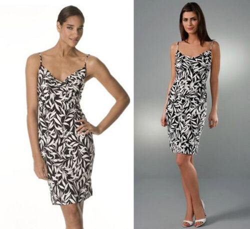 ABITO SLIP IN MAGLIA DI SETA ANNETTE $398 DVF DIANE VON FURSTENBERG * US 2/XS - Foto 2 di 10