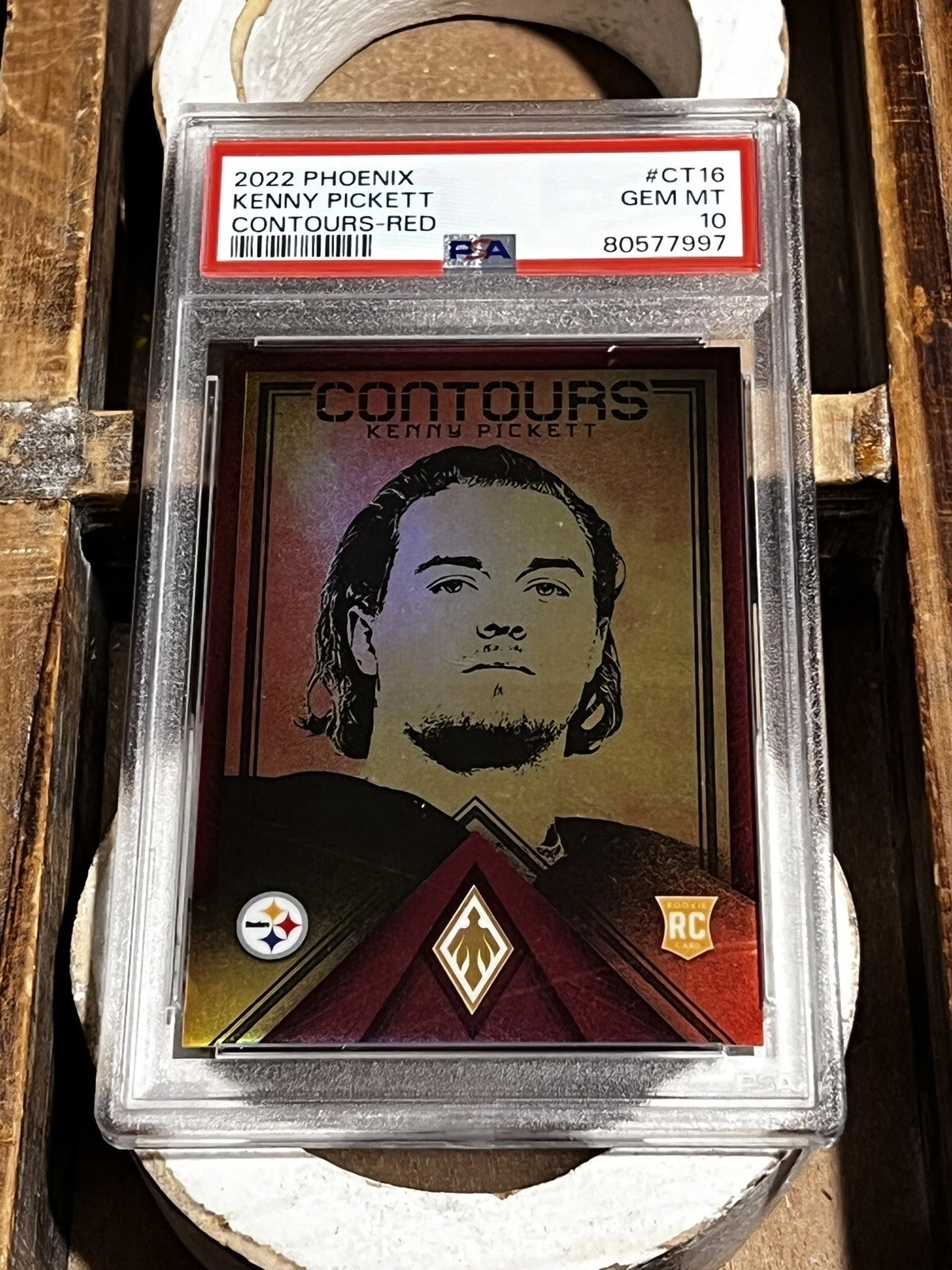 Kenny Pickett Panini Phoenix Contours #CT16 Red