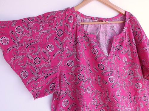 Millers Top 18 Womens Pink Blue Black White Linen Blend Blouse Pullover - Picture 3 of 6