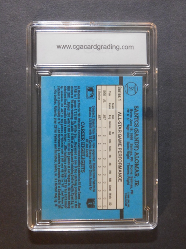 1991 Donruss All-Star - Sandy Alomar - #51 - CGA 8.5 - Imagen 2 de 2