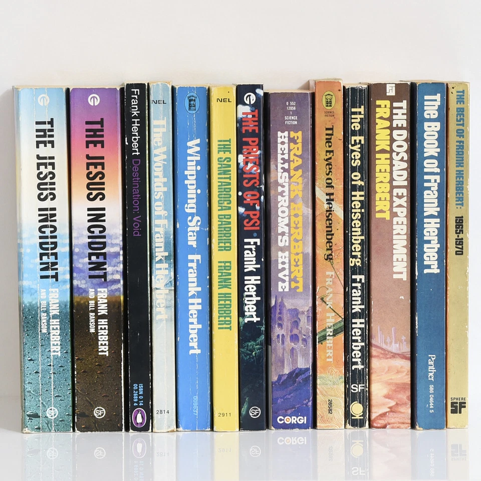 FRANK HERBERT & DUNE : Select titles, build your library - vintage Sci-Fi, SF - Image 1 of 1