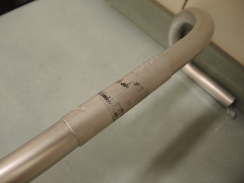 CINELLI CRITERIUM ALLOY HANDLEBARS - GREAT CONDITION 26.4 CLAMP / 420mm CENTRES - Picture 12 of 13