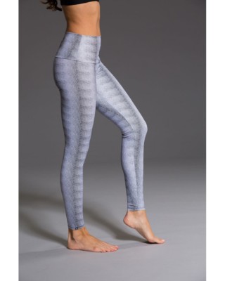 Onzie Hot Yoga High Rise Legging 228 Moss Fishnet