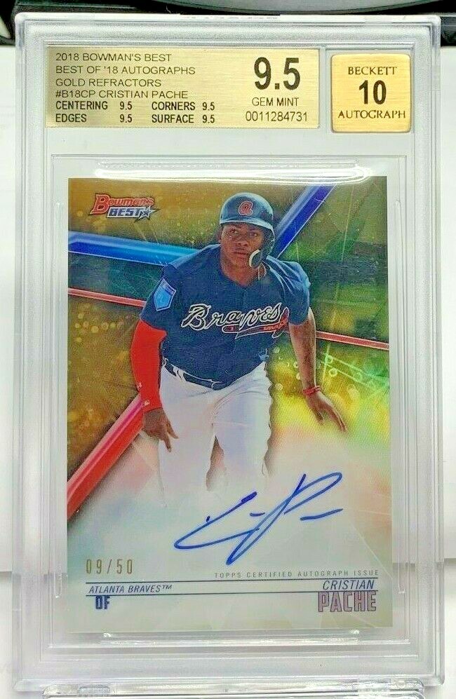 2018 Bowman Cristian Pache Auto RC 【公式通販】