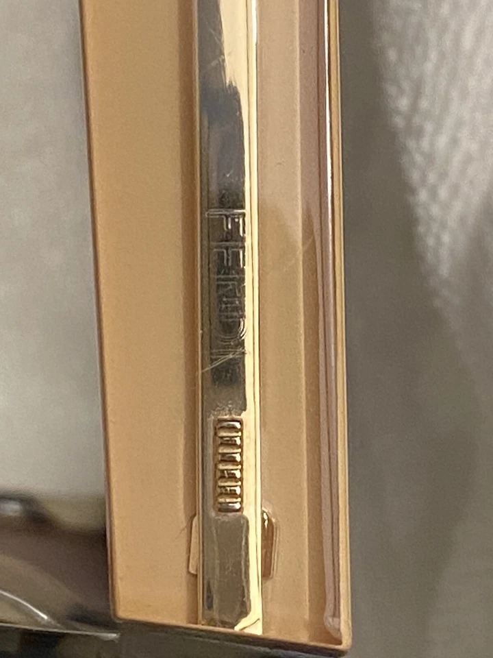 Gafas de sol Fendi FF 0025/S HJUJD 50022 140 Tortuga vintage hechas en Italia Foto 3 de 4