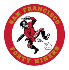 San Francisco 49ers Sticker Decal NFL Forty Niners Niner Gang Mostert