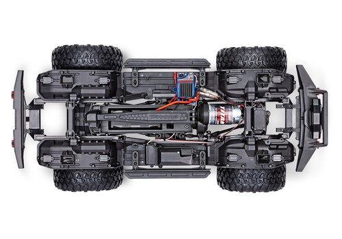 TRAXXAS TRX 4 Sport High Trail Crawler Edition 82044-4 Rosso - Picture 7 of 10