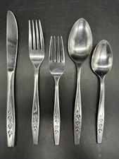 VTG Imperial Rose Silhouette Stainless Flatware Choose Your Pieces