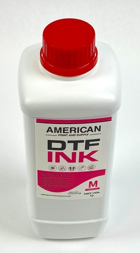 Direct to Film Tinte für Epson Druckköpfe Wasserbasis DTF Tintentransfers Magenta 1L - Bild 2 von 3