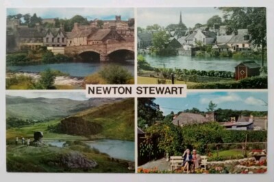 Postkarte - Newton Stewart Schottland 