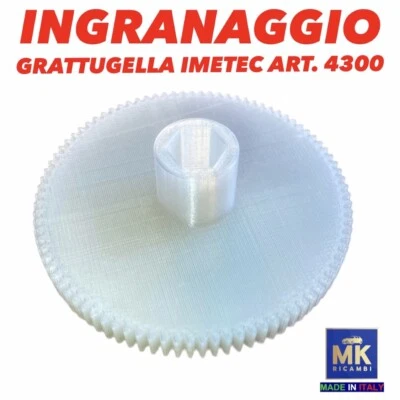SECONDO INGRANAGGIO IN NYLON RINFORZATO PER GRATTUGELLA IMETEC ART. 4300