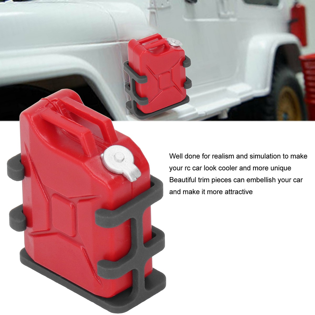 1:10 Scale Decoration Accessories Sand Ladder Fuel Tank Garage Tools for RC Crawler Car TRX6 TRX4 SCX10 Gen7 FMS Willis WPL C24 - 26 1:10 Scale Decoration Accessories Sand Ladder Fuel Tank Garage Tools for RC Crawler Car TRX6 TRX4 SCX10 Gen7 FMS Willis WPL C24 - 26