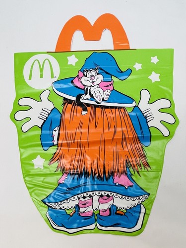 Vintage McDonalds Halloween Vinyl Trick or Treat Happy Meal Taschen 3er Set BIN 7 - Bild 5 von 10