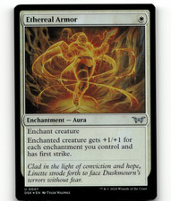 FOIL - MTG Ethereal Armor #7 - Duskmourn: House of Horror